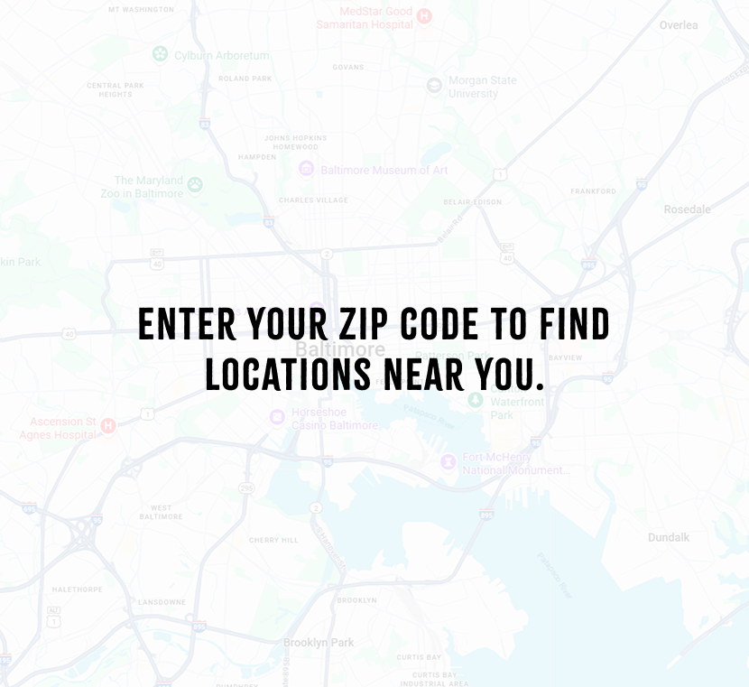 Enter your zip code to find locations near you.